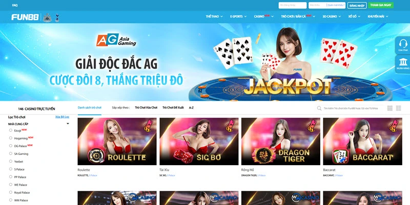 game casino trực tuyến