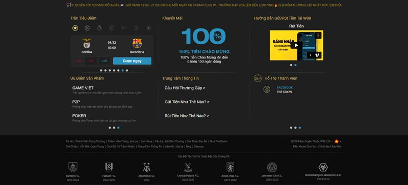 web cá cược W88
