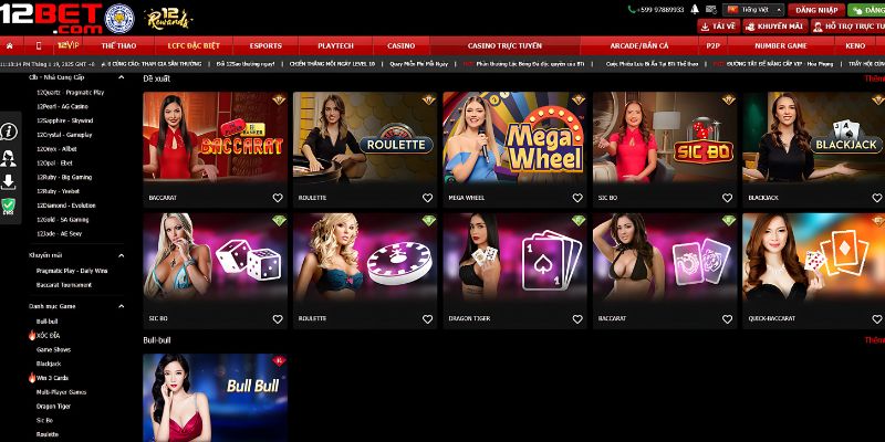 Thăng hoa cảm xúc với cá độ bóng đá uy tín 12BET