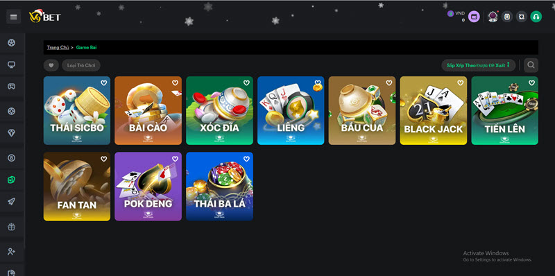 game bài đổi thưởng V9bet